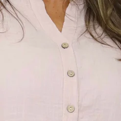 Coletta Button Cotton Top Pink 8 Coletta Button Cotton Top Pink -Kitandkaboodal Store IMG 1919 883d2913 6399 4683 a67b 774f7a03792f