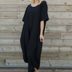 Everlee Cotton Jumpsuit Black 8 Everlee Cotton Jumpsuit Black -Kitandkaboodal Store IMG 1932 862d4107 4078 4fb8 ae26 618b6a5f03fc