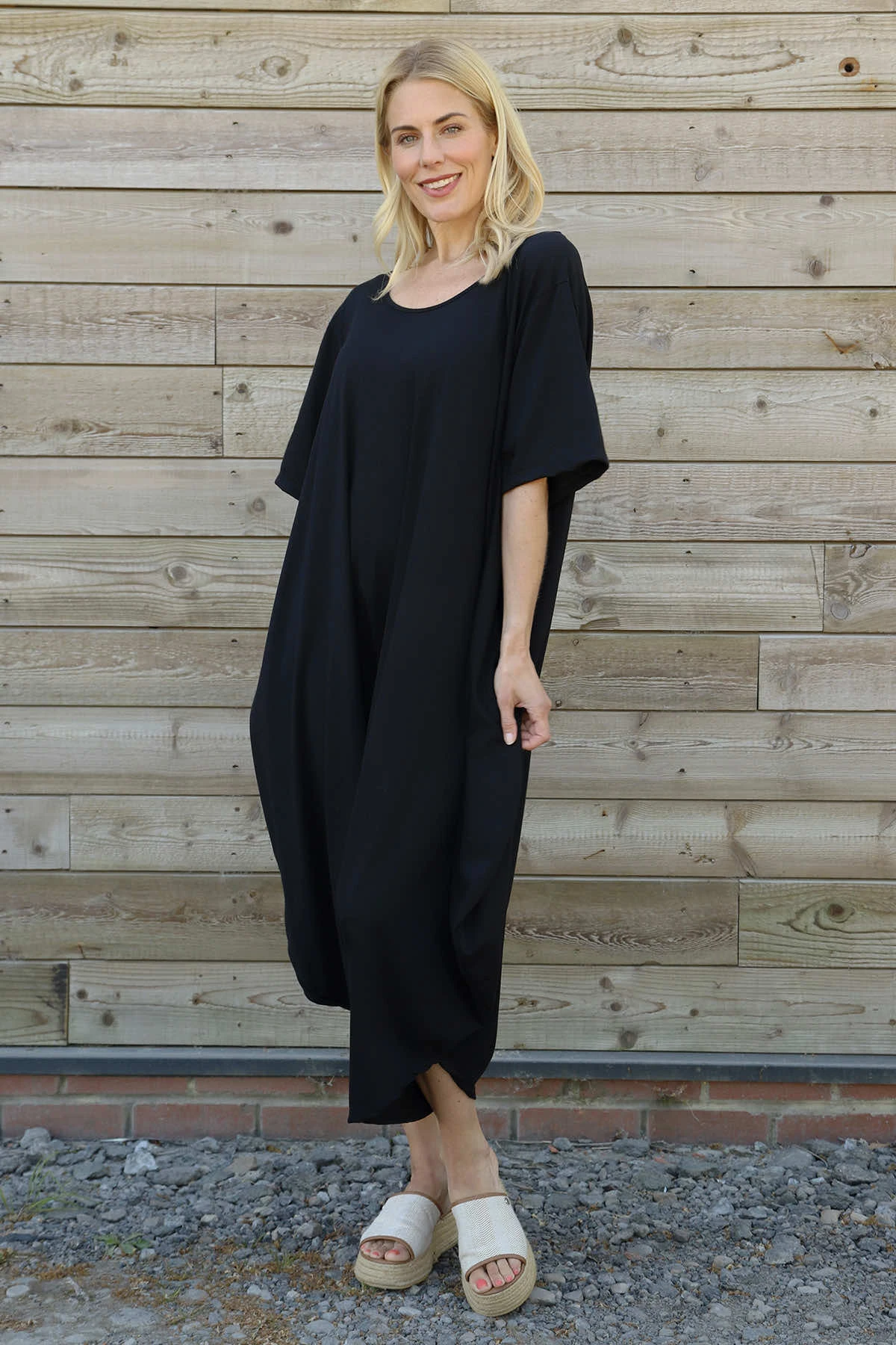 Everlee Cotton Jumpsuit Black 5 Everlee Cotton Jumpsuit Black - Image 3