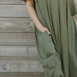 Everlee Cotton Jumpsuit Khaki 8 Everlee Cotton Jumpsuit Khaki -Kitandkaboodal Store IMG 1942 81e9e262 d717 4ba3 a45a 9b0da926f816