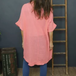 Coletta Button Cotton Top Coral 9 Coletta Button Cotton Top Coral -Kitandkaboodal Store IMG 1943 28a052ad e7fd 46a6 834b f3606eb448ac