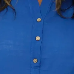 Coletta Button Cotton Top Cobalt -Kitandkaboodal Store IMG 1957 1d1b5f0a b018 4503 a9e2 07ab3b87b380