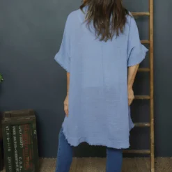 Coletta Button Cotton Top Blue 8 Coletta Button Cotton Top Blue -Kitandkaboodal Store IMG 1980 7b6a8571 3844 4b0d a6eb e98950fe989b