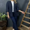 Becklyn Linen Jacket Navy -Kitandkaboodal Store IMG 1981 6079a127 9972 49cc 8c23 a569907abd3a scaled