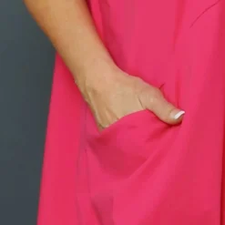 Fenella Cotton Dress Fuchsia -Kitandkaboodal Store IMG 2009 31842926 227d 42b3 87d8 ddd2936ddf74