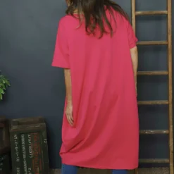 Fenella Cotton Dress Fuchsia -Kitandkaboodal Store IMG 2014 d1ad91fa 2876 4757 93bf ad72d142b3cd