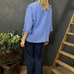 Becklyn Linen Jacket Powder Blue -Kitandkaboodal Store IMG 2025 e646223d 4ebf 415e bdca 6cff057c01f0 scaled