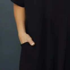 Fenella Cotton Dress Black -Kitandkaboodal Store IMG 2034 65b9fbd2 3398 4a0a bc51 c1805a9fe1ca