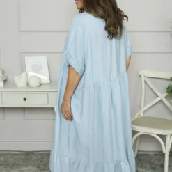 Bernice Belt Detail Denim Dress Light Denim 9 Bernice Belt Detail Denim Dress Light Denim -Kitandkaboodal Store IMG 2037 c0e9832f b1fa 43ad aac4 ea44a9df75ba