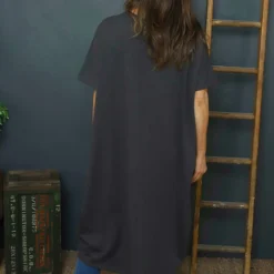 Fenella Cotton Dress Charcoal 9 Fenella Cotton Dress Charcoal -Kitandkaboodal Store IMG 2052 bbeb1eb7 88f4 4e27 a268 72b3e8cb8f6a