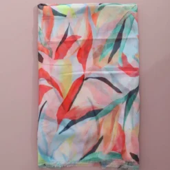 Olivette Scarf Coral -Kitandkaboodal Store IMG 2054 c52b55a2 5afe 470c b3a1 ad14f786882a