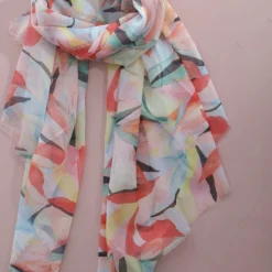 Olivette Scarf Coral