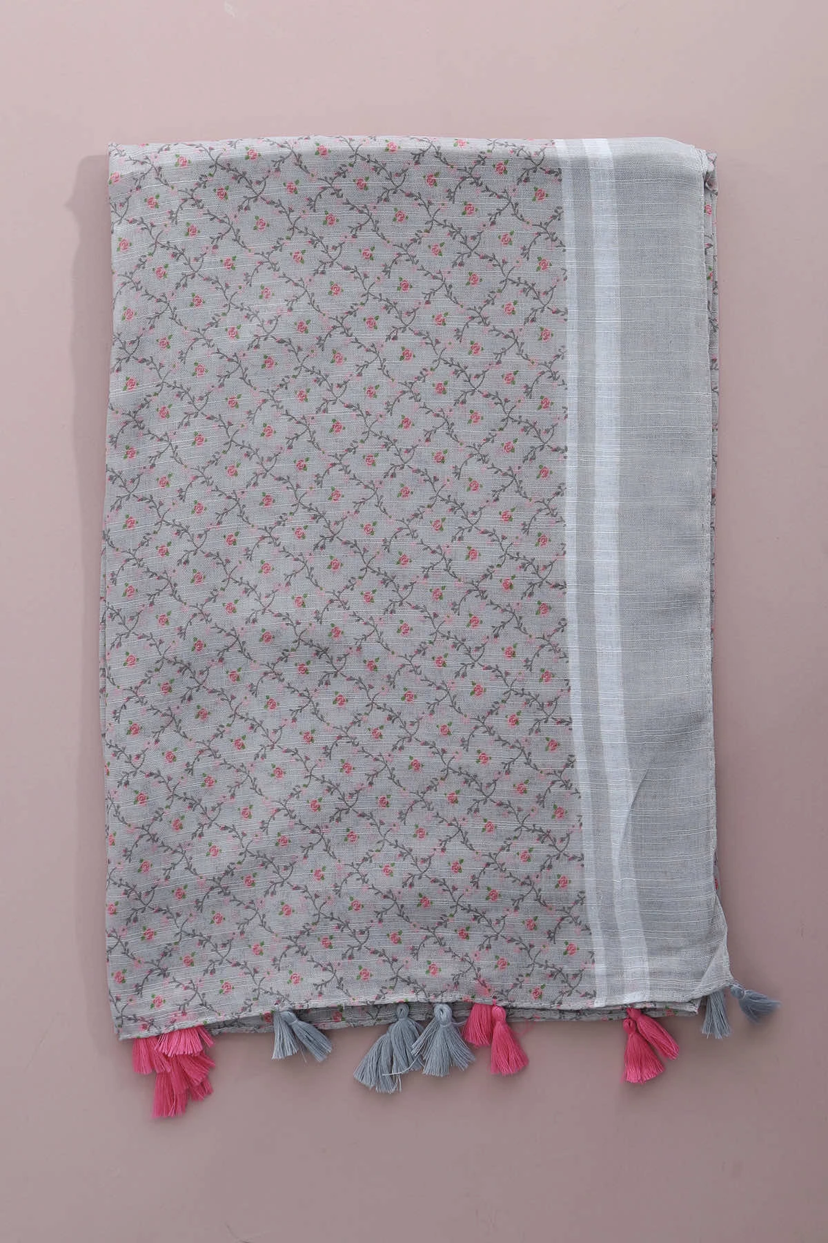 Gemma Scarf Grey 5 Gemma Scarf Grey - Image 3