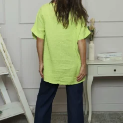 Beatrice Pocket Linen Top Lime 9 Beatrice Pocket Linen Top Lime -Kitandkaboodal Store IMG 2083 a8bbe89d 5037 458a a5e1 0869f63719bf