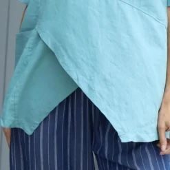 Merle Pocket Linen Top Sage Green 8 Merle Pocket Linen Top Sage Green -Kitandkaboodal Store IMG 2086 8e21686b 8934 457e a9de 9b5eccf0514a