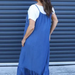 Shanna Strap Denim Dress Mid Denim 9 Shanna Strap Denim Dress Mid Denim -Kitandkaboodal Store IMG 2091 b7b55c3c 45e0 47f0 a2b8 5a452470e094