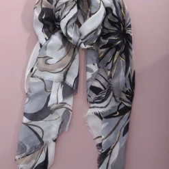 Dakota Scarf Charcoal