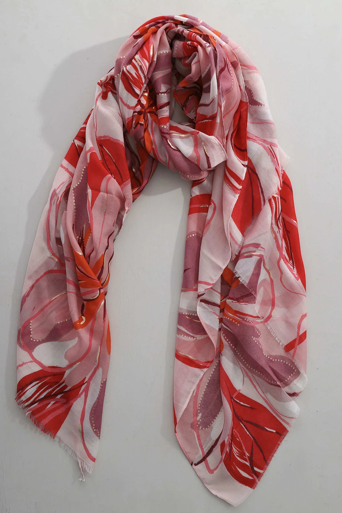 Dakota Scarf Red 3 Dakota Scarf Red