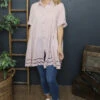 Ermina Tiered Cotton Shirt Pink -Kitandkaboodal Store IMG 2175 9371c3e2 92fd 4a0a 9c26 6742e39934b6