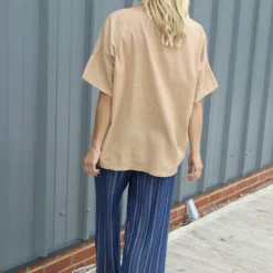 Merle Pocket Linen Top Camel -Kitandkaboodal Store IMG 2182 675418ee 2b58 45c0 91f8 8ff5e1d5f211