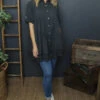Ermina Tiered Cotton Shirt Charcoal 2 Ermina Tiered Cotton Shirt Charcoal -Kitandkaboodal Store IMG 2186 c0afc7e9 072f 4c28 9a7d c50ce0cffa4c
