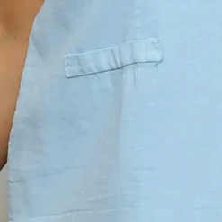 Maryam Linen Waistcoat Light Blue 8 Maryam Linen Waistcoat Light Blue -Kitandkaboodal Store IMG 2195 6decc40f f624 4743 b971 a574a3497c0c