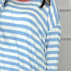 Ariella Stripe Top Blue -Kitandkaboodal Store IMG 2203 63d8b8f1 fa0c 4539 8998 65e15f24b5bf
