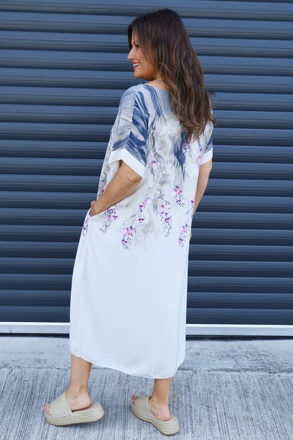 Solada Print Dress Stone 6 Solada Print Dress Stone - Image 4