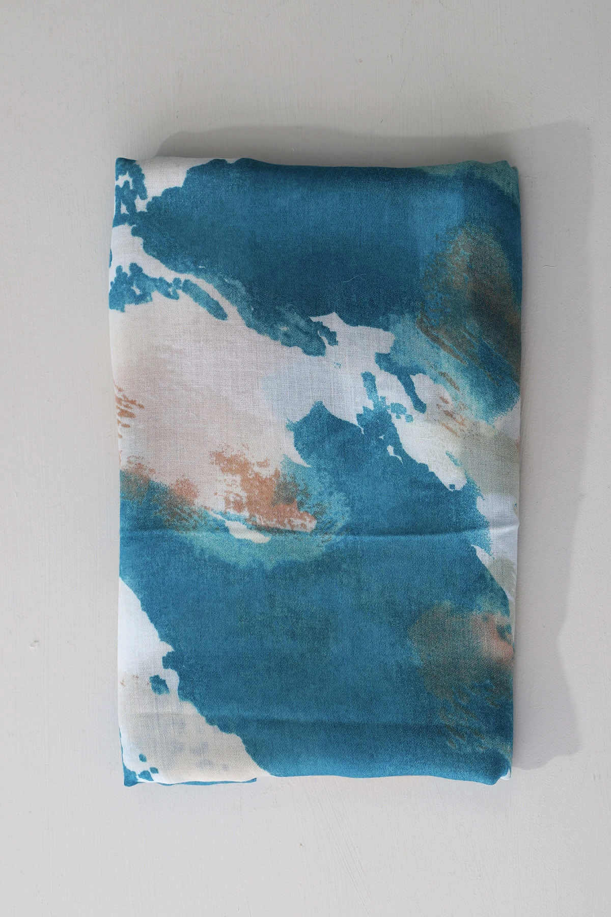 Rhonda Scarf Teal 5 Rhonda Scarf Teal - Image 3