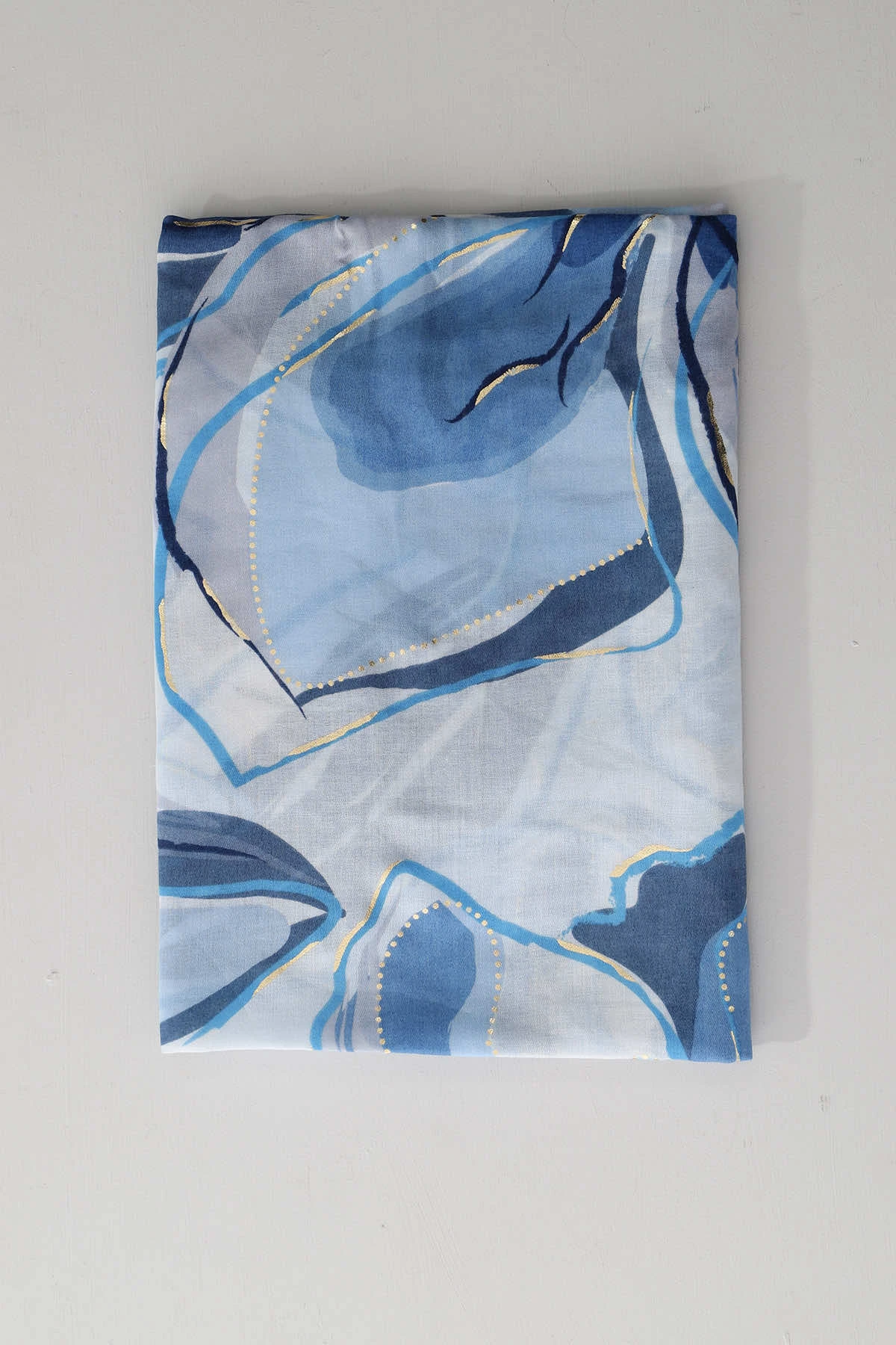 Dakota Scarf Blue 5 Dakota Scarf Blue - Image 3