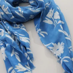 Fatima Scarf Blue -Kitandkaboodal Store IMG 2221 98a91cd1 1aa3 4f18 9666 a22e315b6851