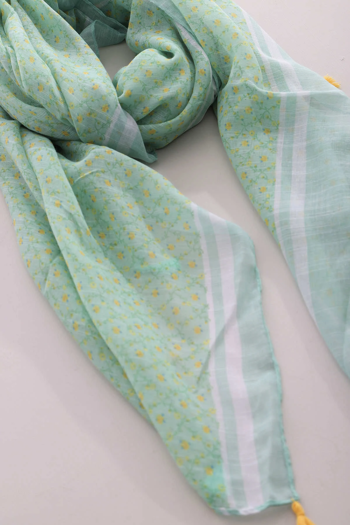 Gemma Scarf Green 6 Gemma Scarf Green - Image 4