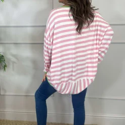 Ariella Stripe Top Pink 9 Ariella Stripe Top Pink -Kitandkaboodal Store IMG 2247 e5af0262 67a7 4bb9 8bd6 1713f3cc6d93