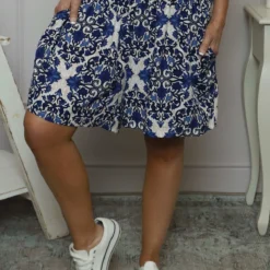 Kyler Print Shorts Navy -Kitandkaboodal Store IMG 2273 0d9ff65a 2446 425c 8715 7d087c7db83e