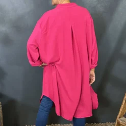 Vivianne Shirt Fuchsia -Kitandkaboodal Store IMG 2279 6c247d7e 42bb 4146 aa1f 45758e33506a