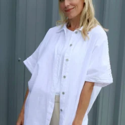 Theodora Crochet Detail Shirt White 8 Theodora Crochet Detail Shirt White -Kitandkaboodal Store IMG 2293 ba1e5d10 5237 491f 8898 87ee38b9dff0