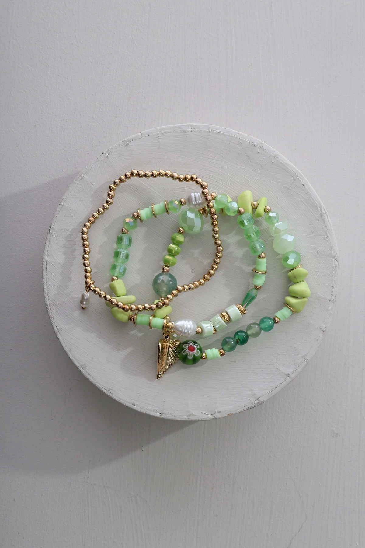 Reeva Bracelet Green 3 Reeva Bracelet Green