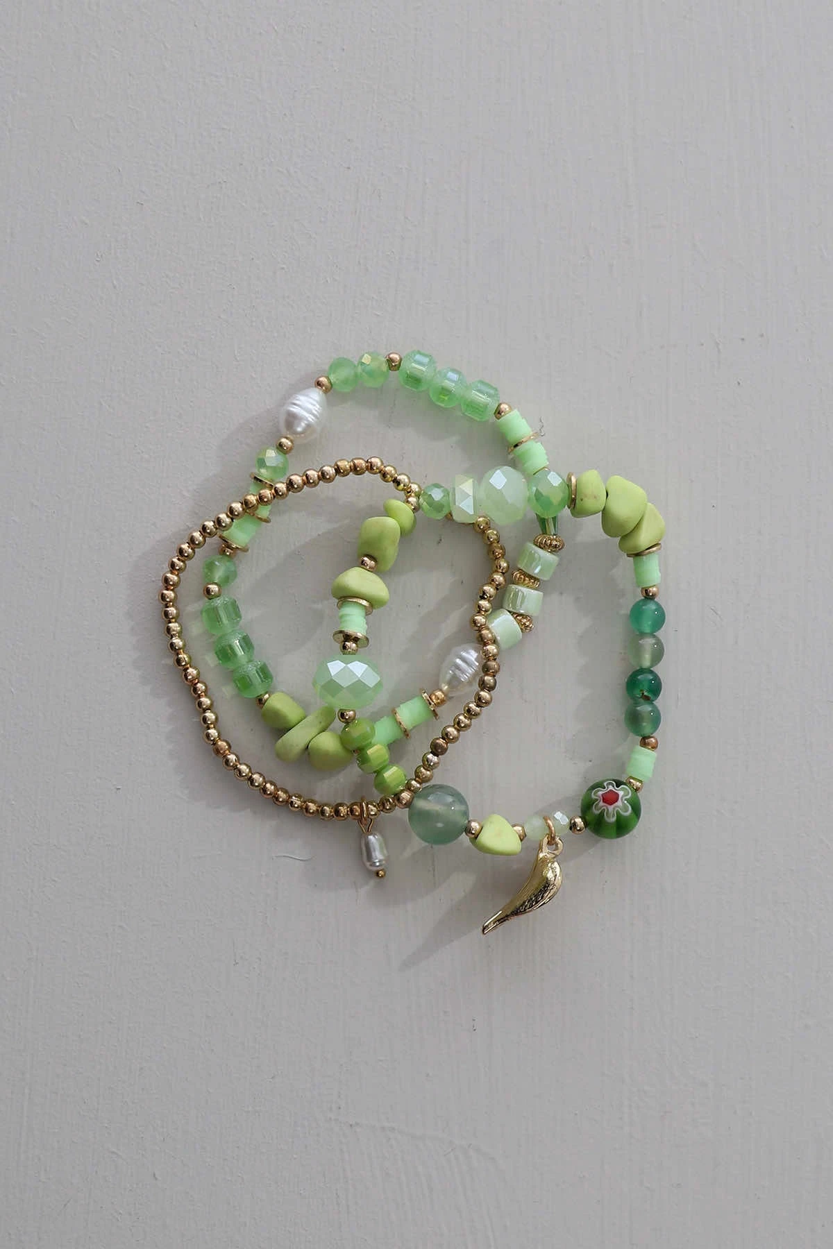 Reeva Bracelet Green 4 Reeva Bracelet Green - Image 2
