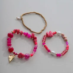 Reeva Bracelet Fuchsia -Kitandkaboodal Store IMG 2407 d3718c56 a924 4954 bb85 da6af5b2e7c4