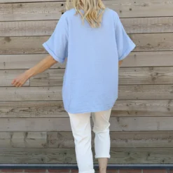 Leonie Crinkle Cotton Top Light Blue -Kitandkaboodal Store IMG 2425 3db7b2b5 6095 4ebe beb4 a87eef6cb082