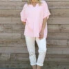 Leonie Crinkle Cotton Top Pink -Kitandkaboodal Store IMG 2438 8c2aa0e0 650c 40d4 83d4 078ff0d51134