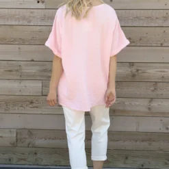 Leonie Crinkle Cotton Top Pink 9 Leonie Crinkle Cotton Top Pink -Kitandkaboodal Store IMG 2442 18a63564 d9b9 469c bf19 e916b54257b2
