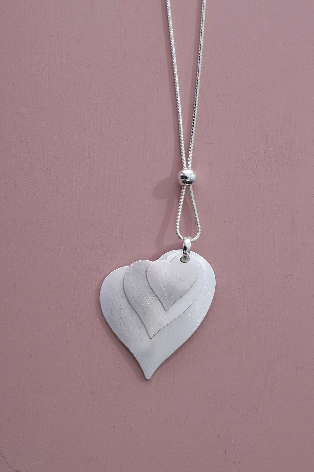 Mercy Necklace Silver 3 Mercy Necklace Silver