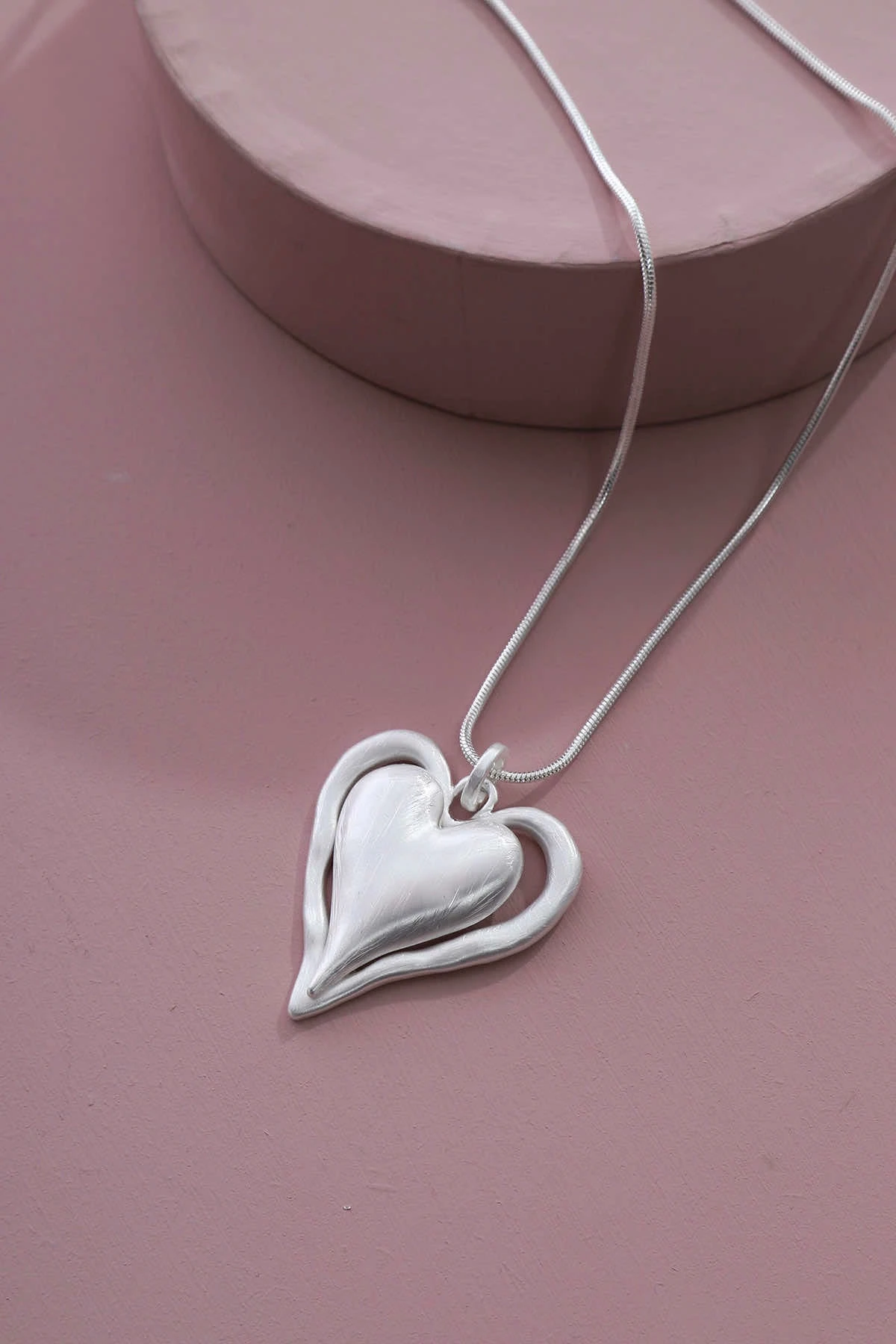 Tarnia Necklace Silver 3 Tarnia Necklace Silver