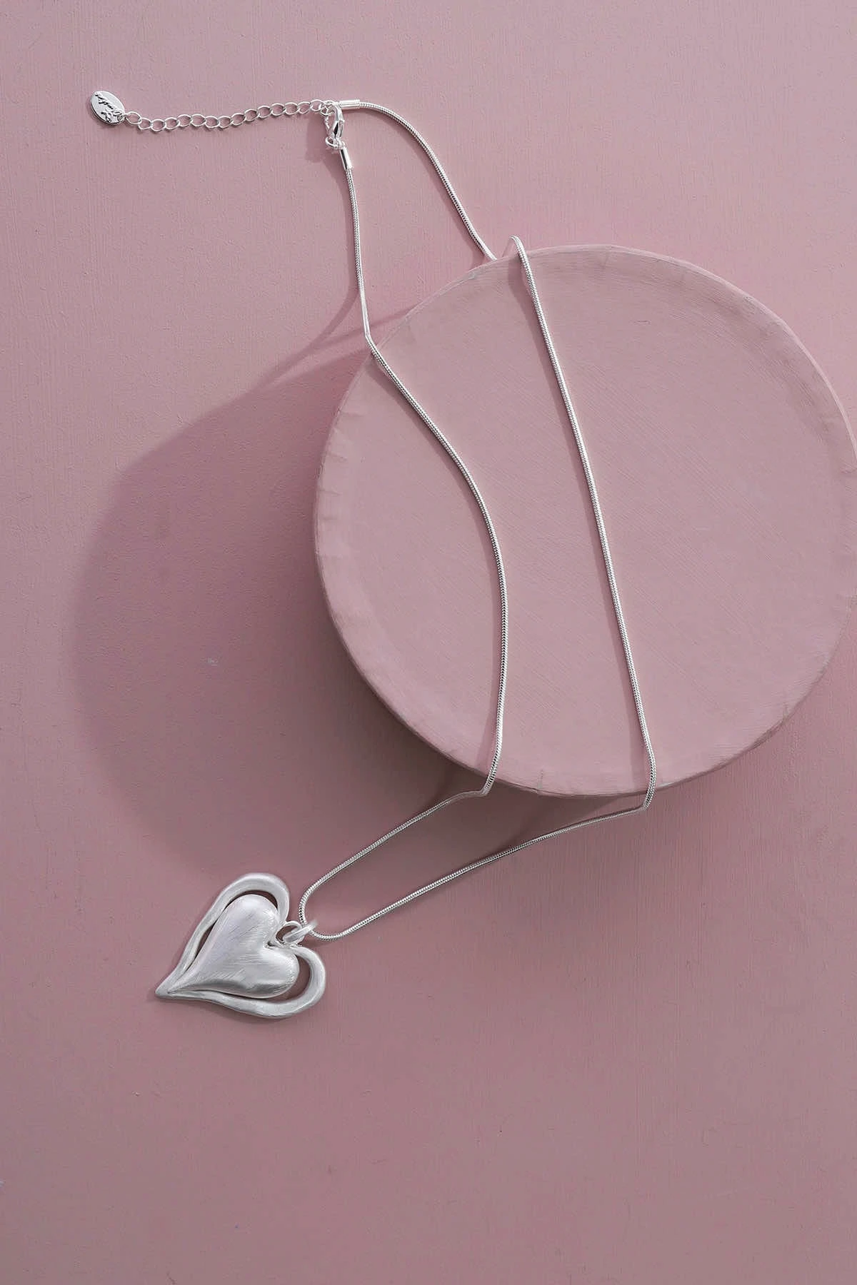 Tarnia Necklace Silver 4 Tarnia Necklace Silver - Image 2