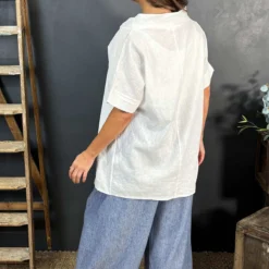 Baines Linen Top White 9 Baines Linen Top White -Kitandkaboodal Store IMG 2680 85379fcd 2c36 4875 b72f 7cdd4a93c7c2