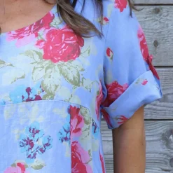 Jolee Floral Print Linen Dress Powder Blue 8 Jolee Floral Print Linen Dress Powder Blue -Kitandkaboodal Store IMG 2684 c9b07ee1 8766 4896 811d 4afefc591c09