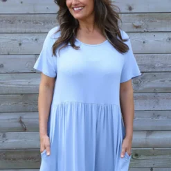 Kylie Dress Light Blue -Kitandkaboodal Store IMG 2700 69ceb370 96cc 414b 9989 e3977edb8037