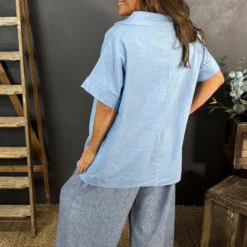 Baines Linen Top Powder Blue 9 Baines Linen Top Powder Blue -Kitandkaboodal Store IMG 2761 635d5ebc 28d6 4a2a 865a b7a4329cfbaa