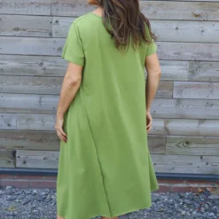 Samia Cotton Tunic Olive -Kitandkaboodal Store IMG 2763 52682ec4 f5e6 498f a55b f822fd6b8ebd